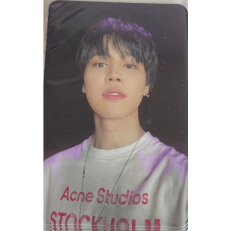 BTS JIMIN FACE LUCKYDRAW Cartão Fotográfico PC M2U SOUNDWAVE