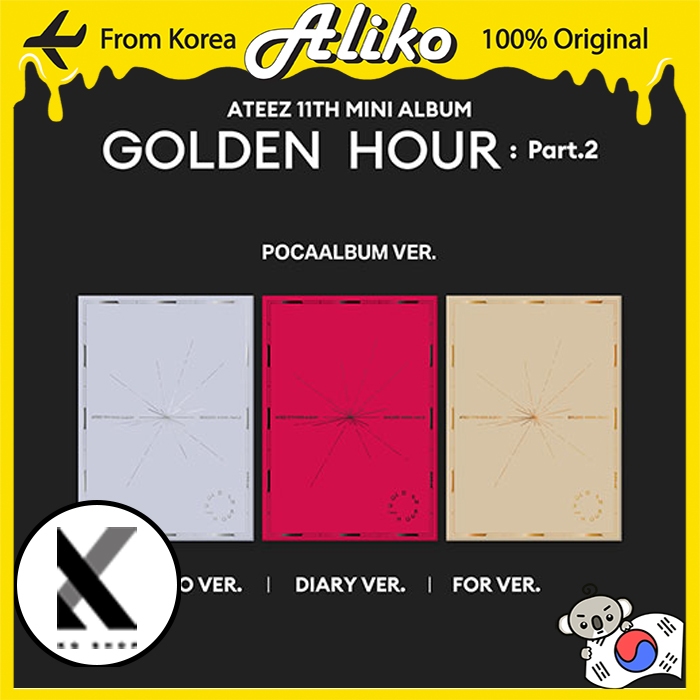 ATEEZ - GOLDEN HOUR : PART.2 - Comprar em K-Line Store