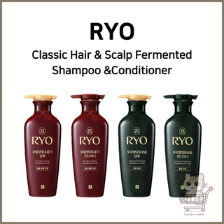 [Ryo] Shampoo E Condicionador Clássico Para Cuidados Com Cabelo Couro Cabeludo 400ml | Nutrição Proteção Intensiva