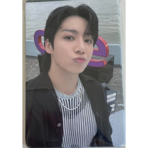 BTS JUNGKOOK GOLDEN LUCKYDRAW Cartão Fotográfico PC M2U