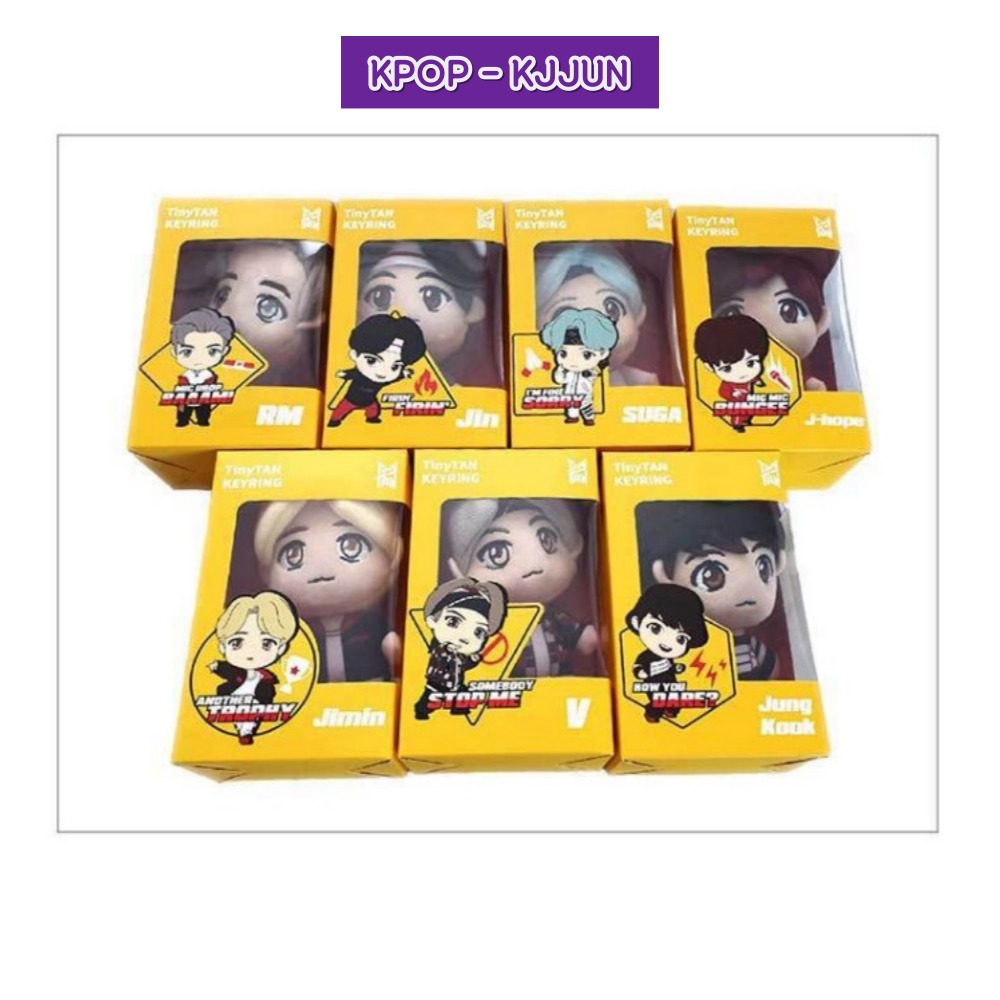 ★BTS KEYRING SET 7人 SOLO TinyTAN BTS Keyring BTS Doll Character Goods Cell Phone Car Key