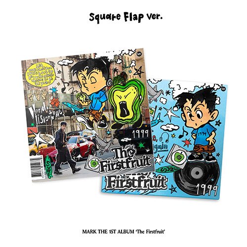 NCT) MARK - The 1st Full Album [The Firstfruit] (Square Flap Ver