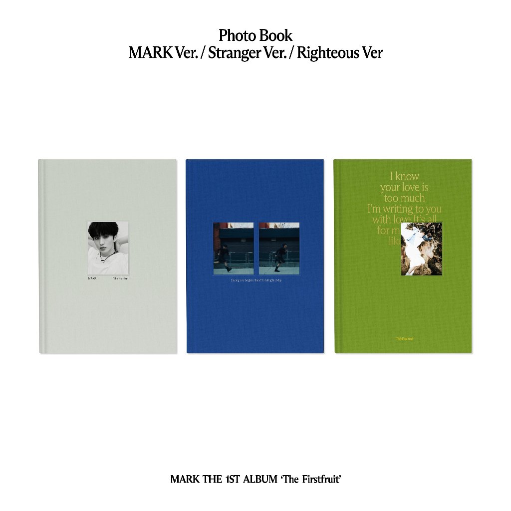 NCT MARK - [ The Firstfruit ] 1st Album / Photobook Ver. + POB