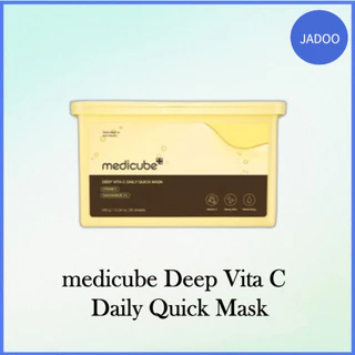 [medicube] Máscaras Rápidas Diárias Deep Vita C (30 Folhas)