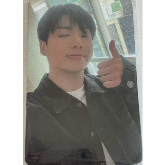 BTS JUNGKOOK GOLDEN LUCKYDRAW Cartão Fotográfico PC M2U