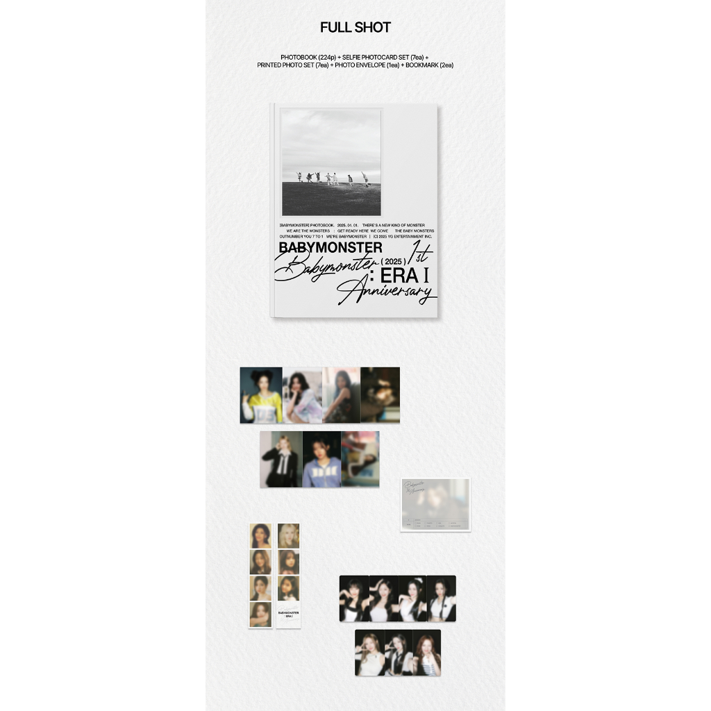 BABYMONSTER : ERA I BABYMONSTER 1st Anniversary Photobook | Shopee