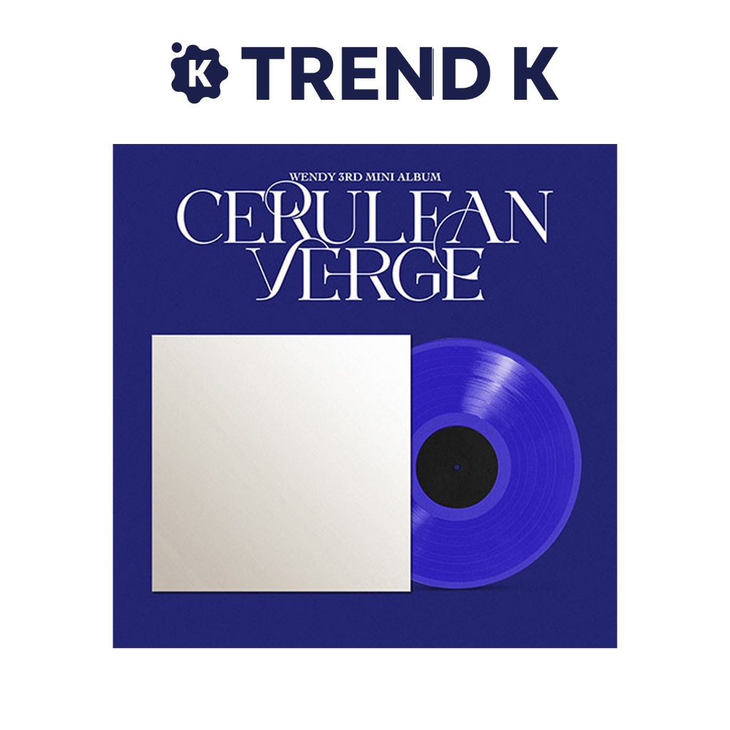 WENDY - 3th Mini Album [Cerulean Verge] (LP Ver.) | Shopee Brasil