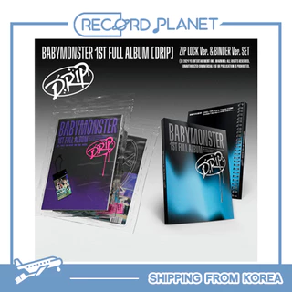 BABYMONSTER 1st FULL ALBUM [DRIP] (BINDER Ver. + ZIP LOCK Ver.)