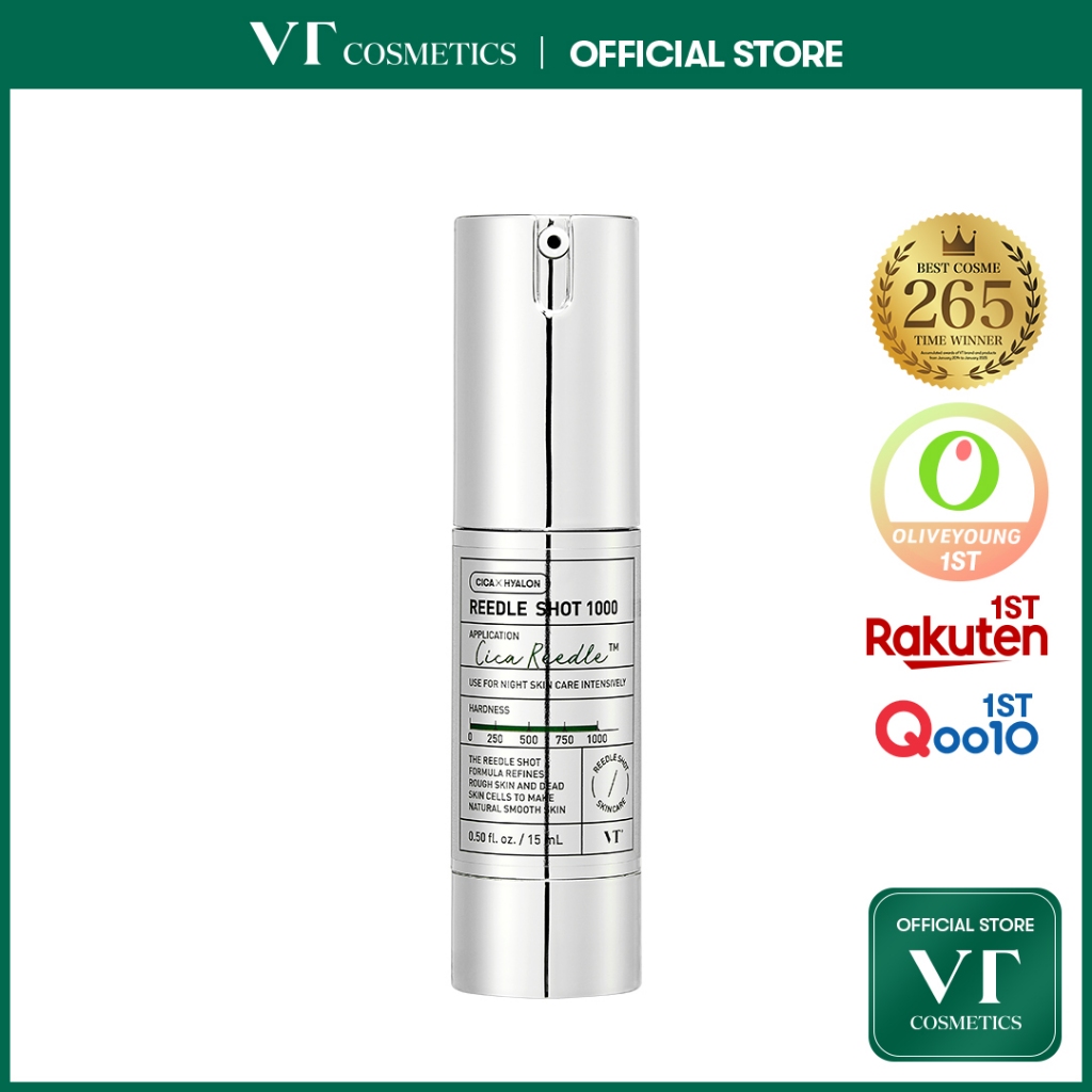 VT] Reedle Shot 1000 Treatment, Skin Starter, Pore care, Smooth