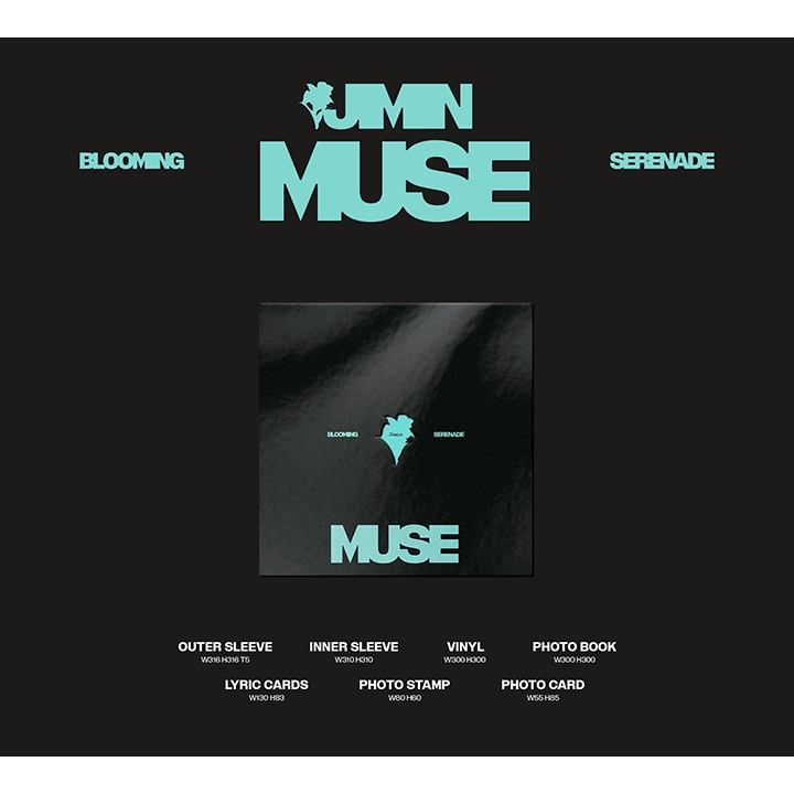 LP Vinyl) Jimin (BTS) [MUSE] 2nd Mini Album (3rd Oct.2025