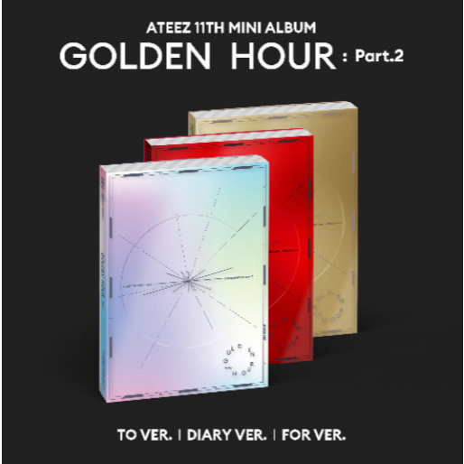 未開封 ATEEZ アルバム ６枚 movement ／GOLDEN HOUR ATEEZ 10THミニアルバム『GOLDEN HOUR : Part.1』日本公式輸入盤《HMV