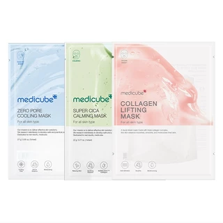 Máscara Refrescante medicube Colágeno Cica 3 Tipos 27g 1ea Envio Da Coreia