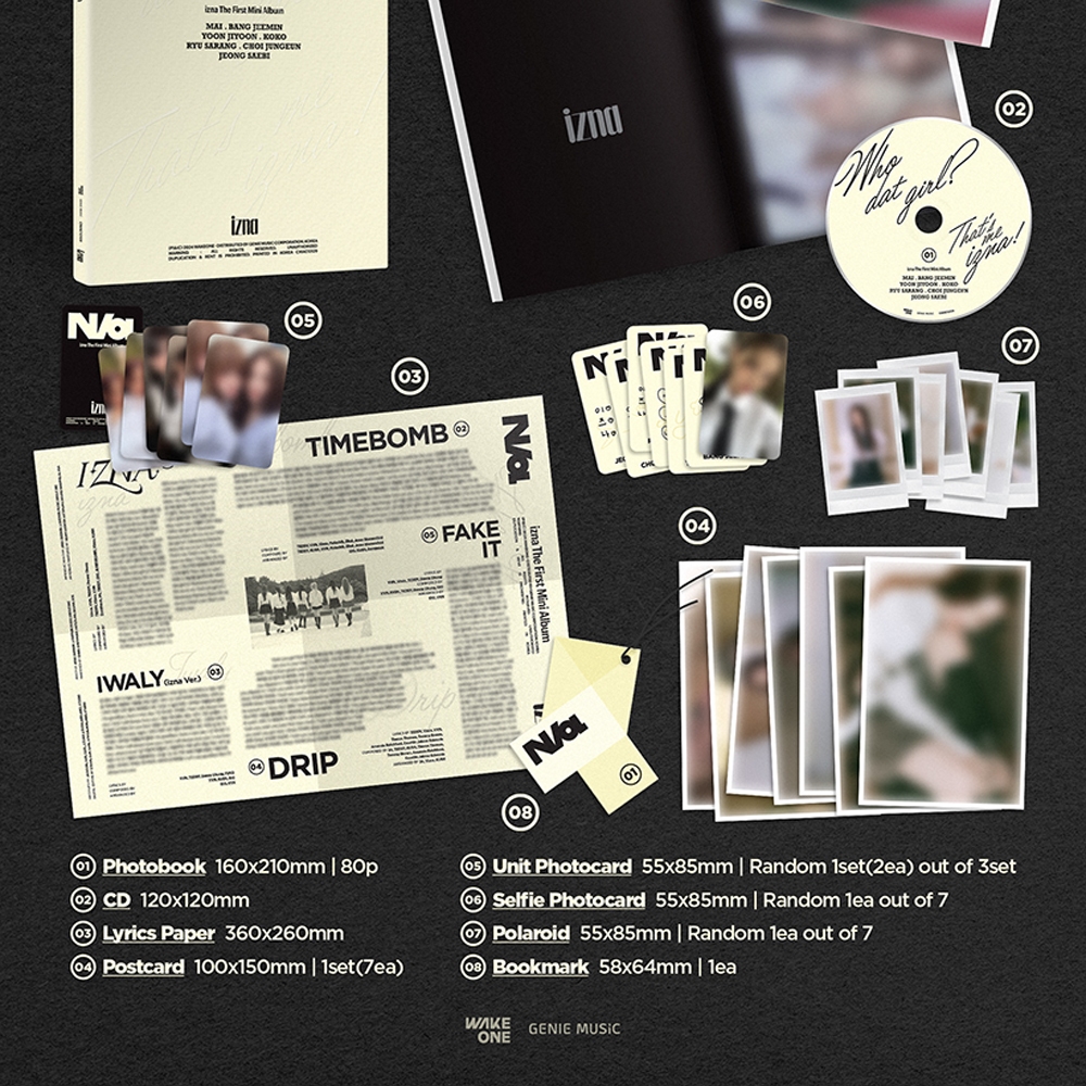 IZNA - 1st Mini Album [ N/a ] | Shopee Brasil