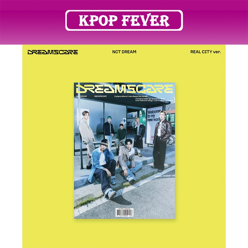 NCT DREAM - [ DREAMSCAPE ] THE 4TH ALBUM / REAL CITY Ver | Shopee