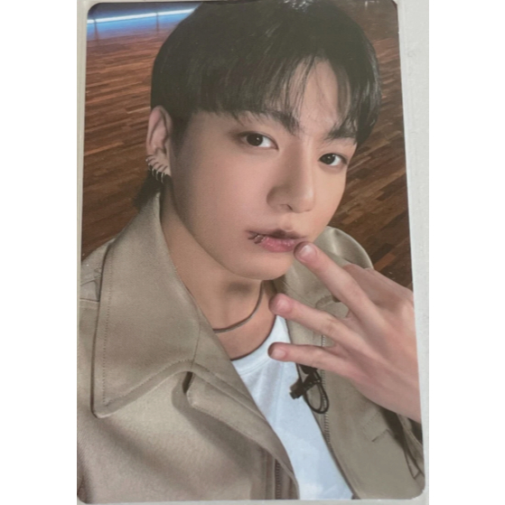 BTS JUNGKOOK GOLDEN LUCKYDRAW Cartão Fotográfico PC M2U