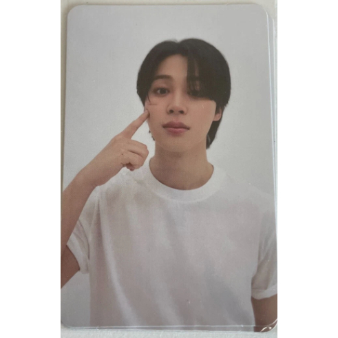 BTS JIMIN FACE LUCKYDRAW Cartão Fotográfico PC M2U SOUNDWAVE