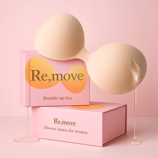 Remover Sutiã Duplo – Sem Fio Elevador Costura (S ~ XL) Ajuste Diário Confortável