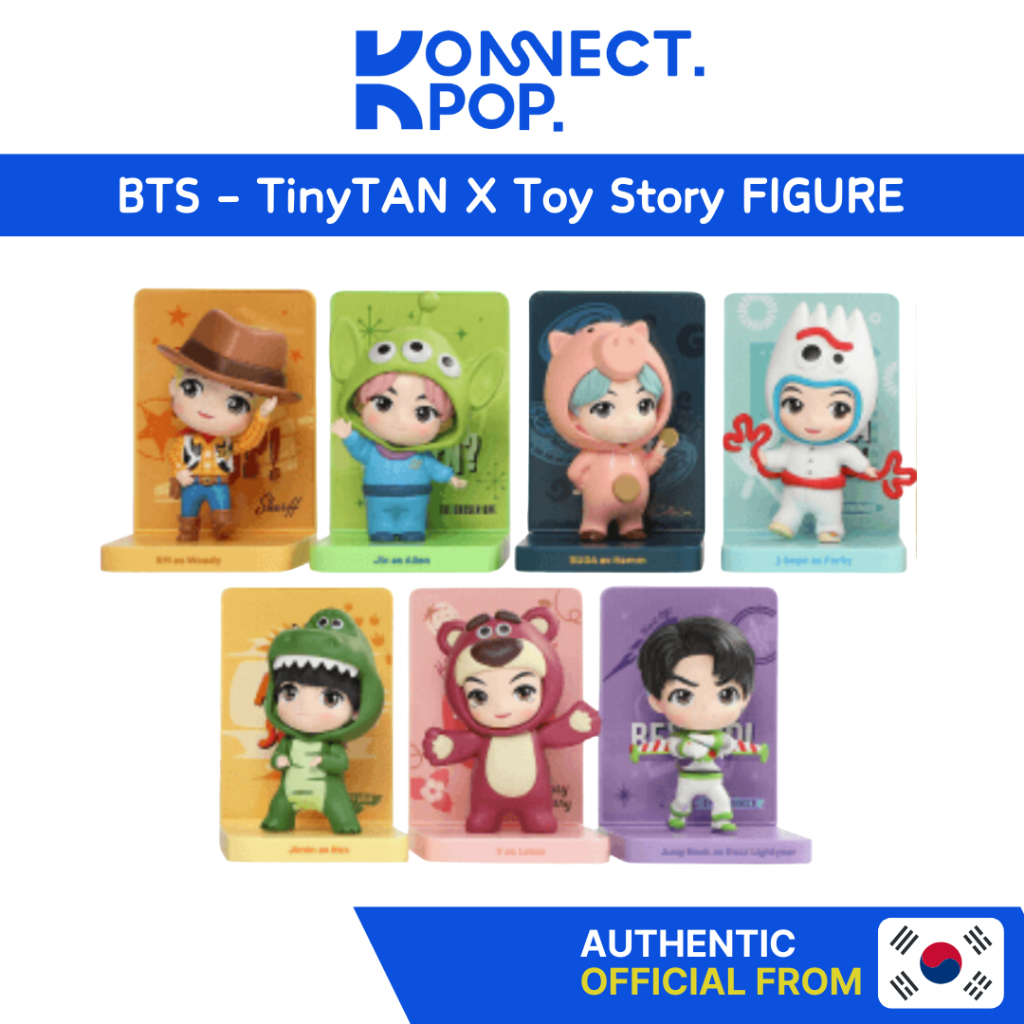 BTS✖️トイ・ストーリー タイニータン　フィギュアセット BTS - TOYSTORY X TINYTAN COLLABORATION MD [ FIGURE ] | Shopee Brasil