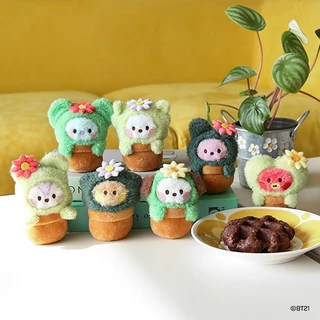 BT21 minini PLUSH KEYRING [GREEN]