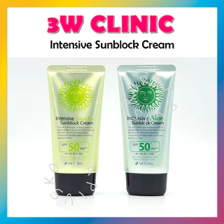 [3W CLINIC] Creme Protetor Solar Intensivo SPF50 + PA + + 70ml