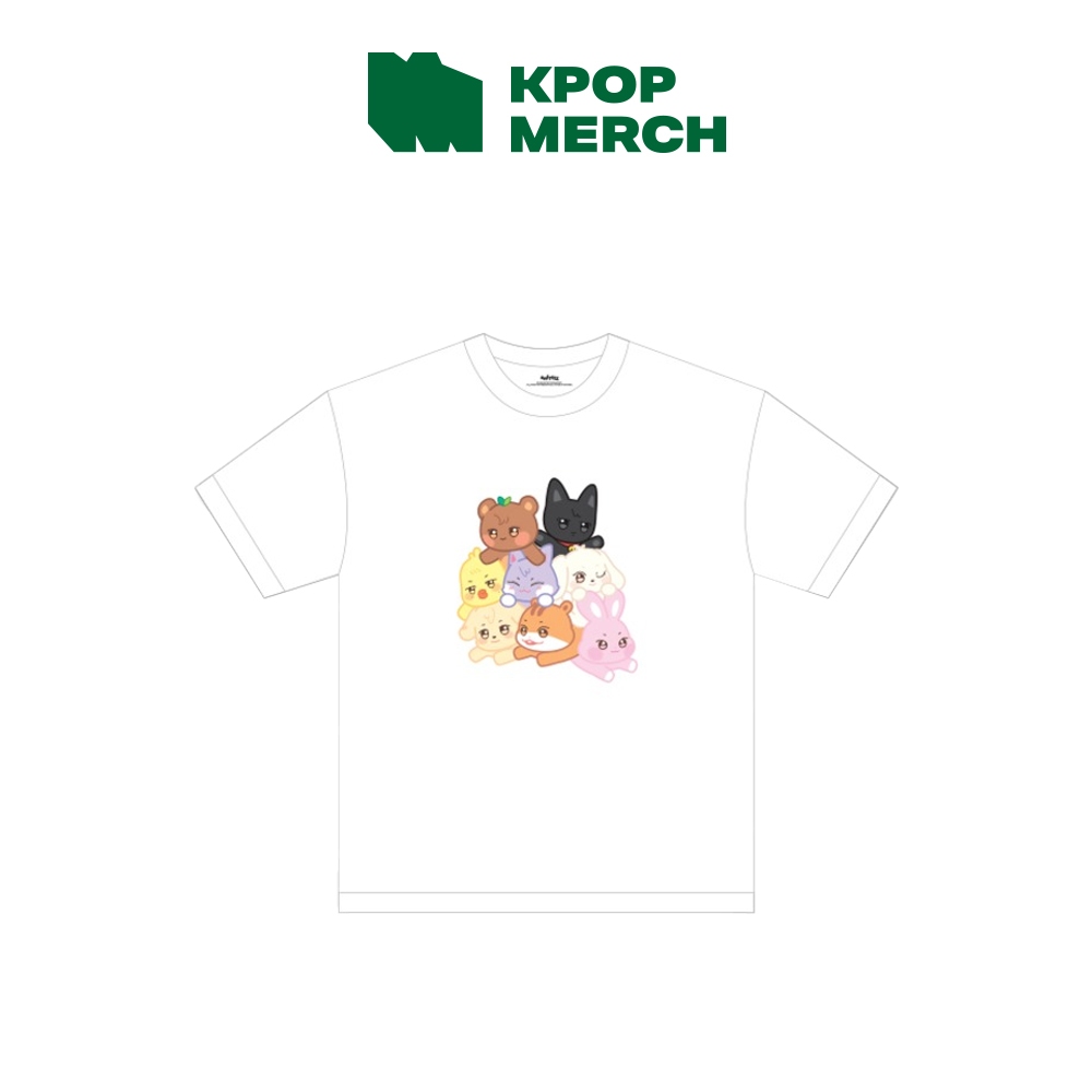 Ateez x Aniteez [Anitez In Treasure] md 03_T-shirt | Shopee Brasil