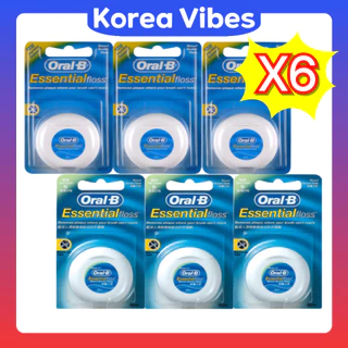 Oral-B Fio Dental Essencial 50m 6EA Original/Menta
