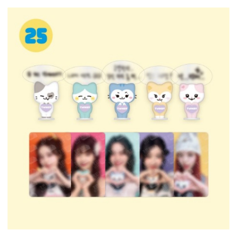 ITZY イェジ ミラー トレカ セットTWINZY twinzy POPUP ITZY TWINZY POP-UP STORE | Shopee Brasil