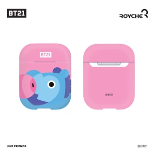 [Coréia] Capa Rígida Para Airpods BT21 (RJ , TATA , MANG) , BTS , K-POP , Idol