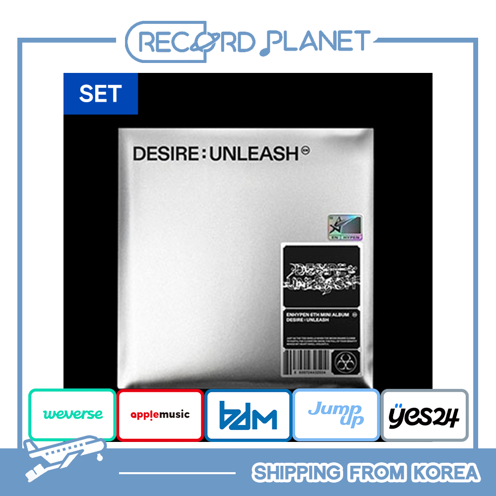 POB] ENHYPEN - DESIRE : UNLEASH (ENGENE version) SET | Shopee Brasil