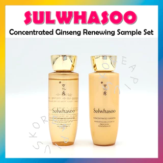 [SULWHASOO] Ginseng Concentrado Renovando Água EX & Emulsão 25ml
