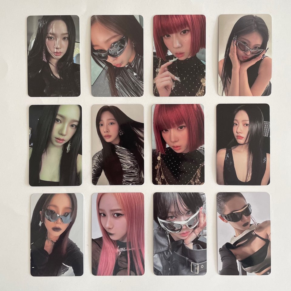 aespa Whiplash CDPトレカ Aespa 5o Mini Álbum WHIPLASH Photocard Oficial Exclusivo Barnes