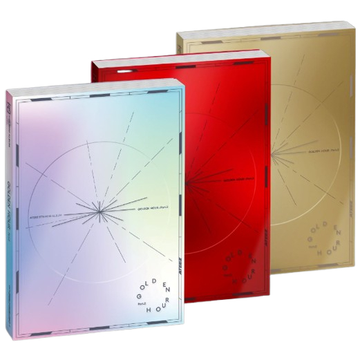 未開封 ATEEZ アルバム ６枚 movement ／GOLDEN HOUR ATEEZ - [ GOLDEN HOUR : Part.2 ] 11TH MINI ALBUM | Shopee Brasil