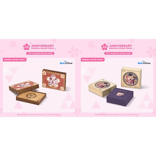 KIT / CD ALBUM PACKAGE) BLUE ARCHIVE - 3.5th ANNIVERSARY OST (18th