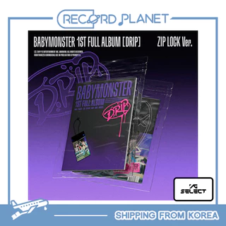 [Fansign POB] BABYMONSTER 1st FULL ALBUM [DRIP] (ZIP LOCK Ver.)