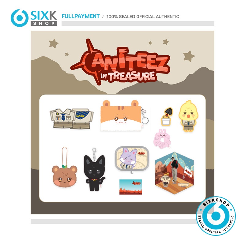 ATEEZ x ANITEEZ [ANITEEZ IN TREASURE] MD - Select Character