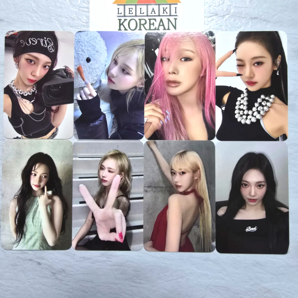 aespa-O 5o Mini Álbum [Whiplash] POPUP MD LUCKYDRAW Photocard