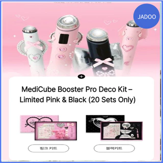 MEDICUBE age-r Booster Pro Deco kit-Limited Pink & Black (Apenas 20 Conjuntos) Este Produto Não É Um Dispositivo De Decoração Para O .