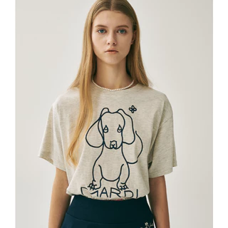 Camiseta Mardi Mercredi DDANJI CH . 02_OATMEAL Marinha