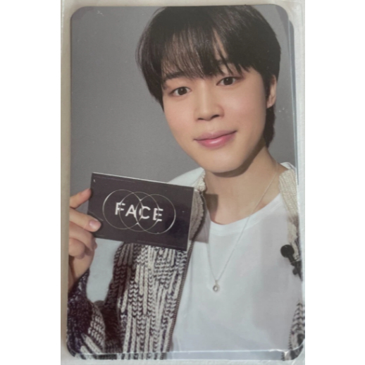 JIMIN FACE ジミンラキドロセット パワステ・SOUNDWAVE・M2U BTS JIMIN FACE LUCKYDRAW Cartão Fotográfico PC M2U SOUNDWAVE