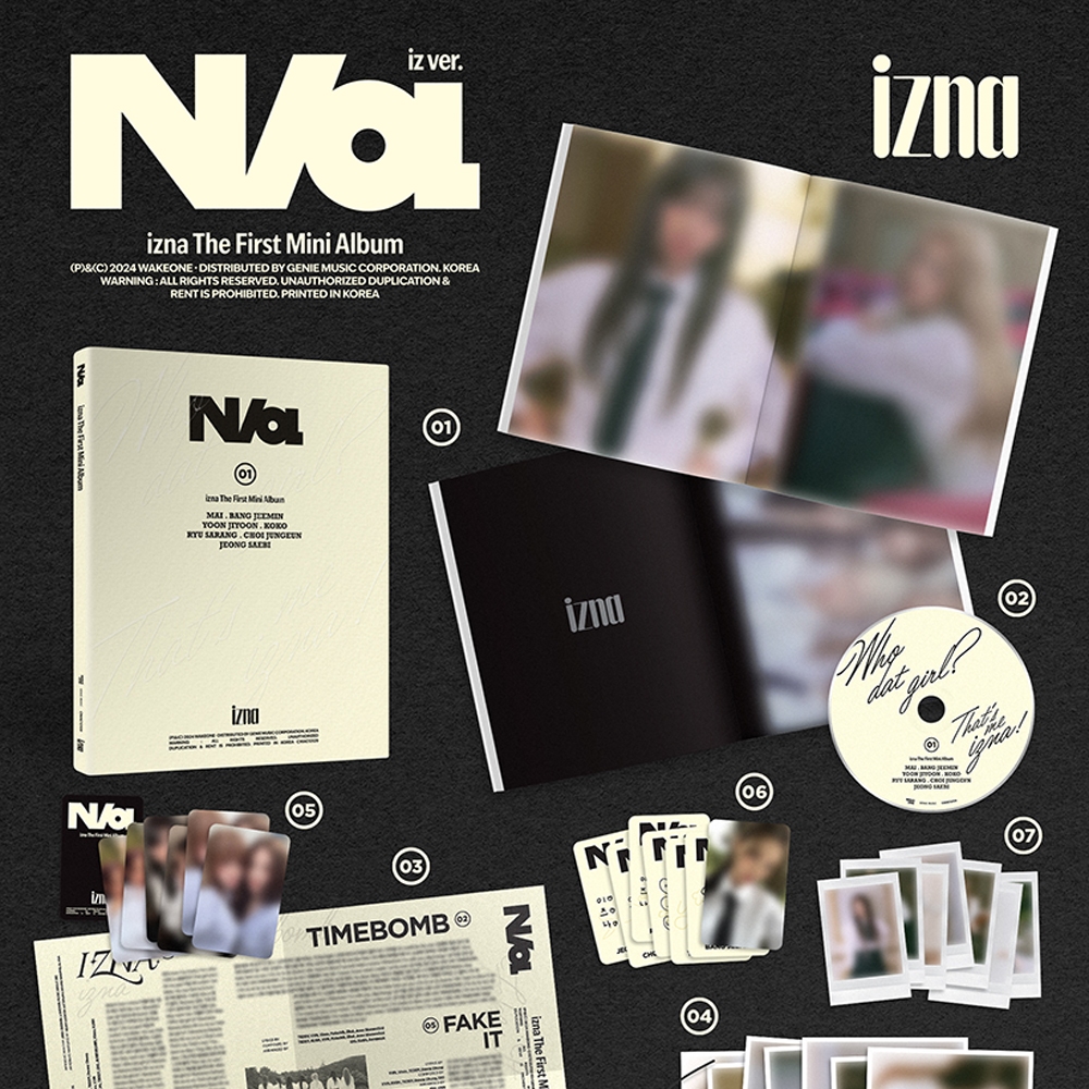 IZNA - 1st Mini Album [ N/a ] | Shopee Brasil