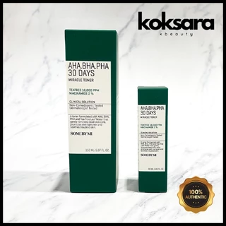 Some By Mi Aha Bha Pha 30 Days Miracle Toner 2 Types (30ml,150ml)
