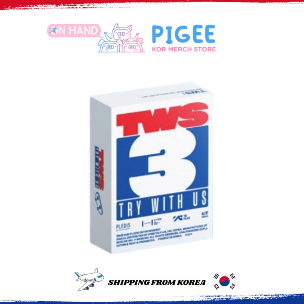 tws ドフン　サイン　TRY WITH US TWS - [ TRY WITH US ] 3RD MINI ALBUM (KIT Ver.) | Shopee Brasil