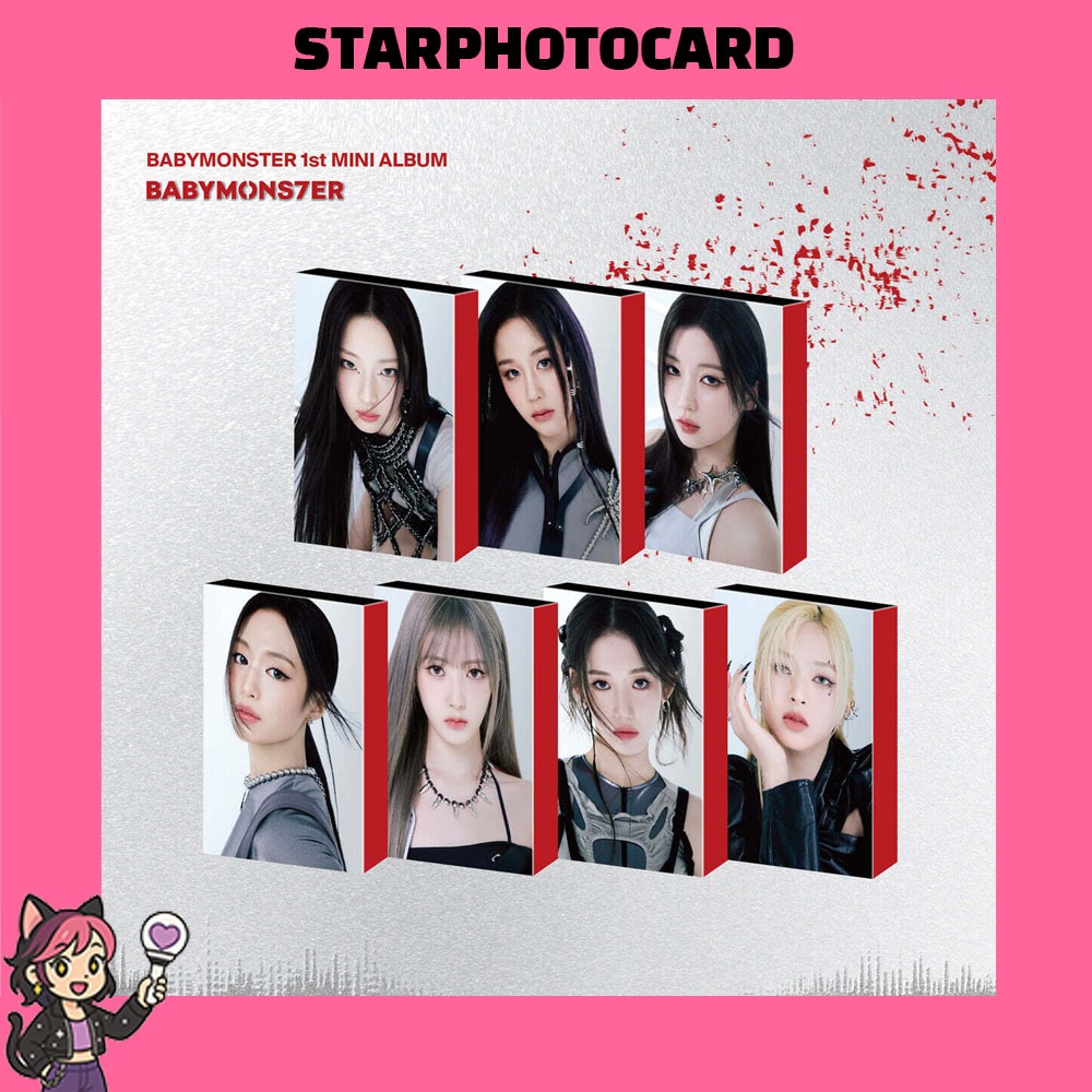 BABYMONSTER - 1st Mini Album [ Babymons7er ]_YG Tag Album em