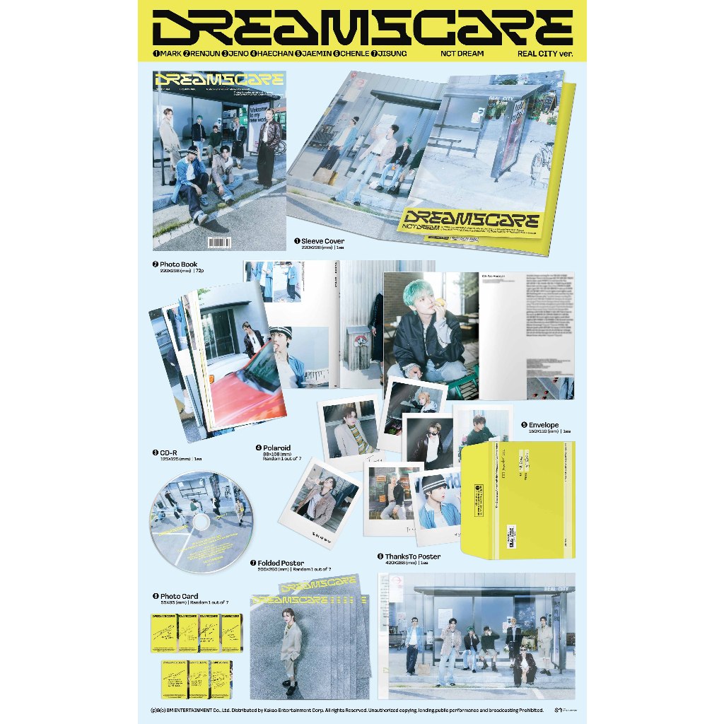 NCT DREAM - [ DREAMSCAPE ] THE 4TH ALBUM / REAL CITY Ver | Shopee