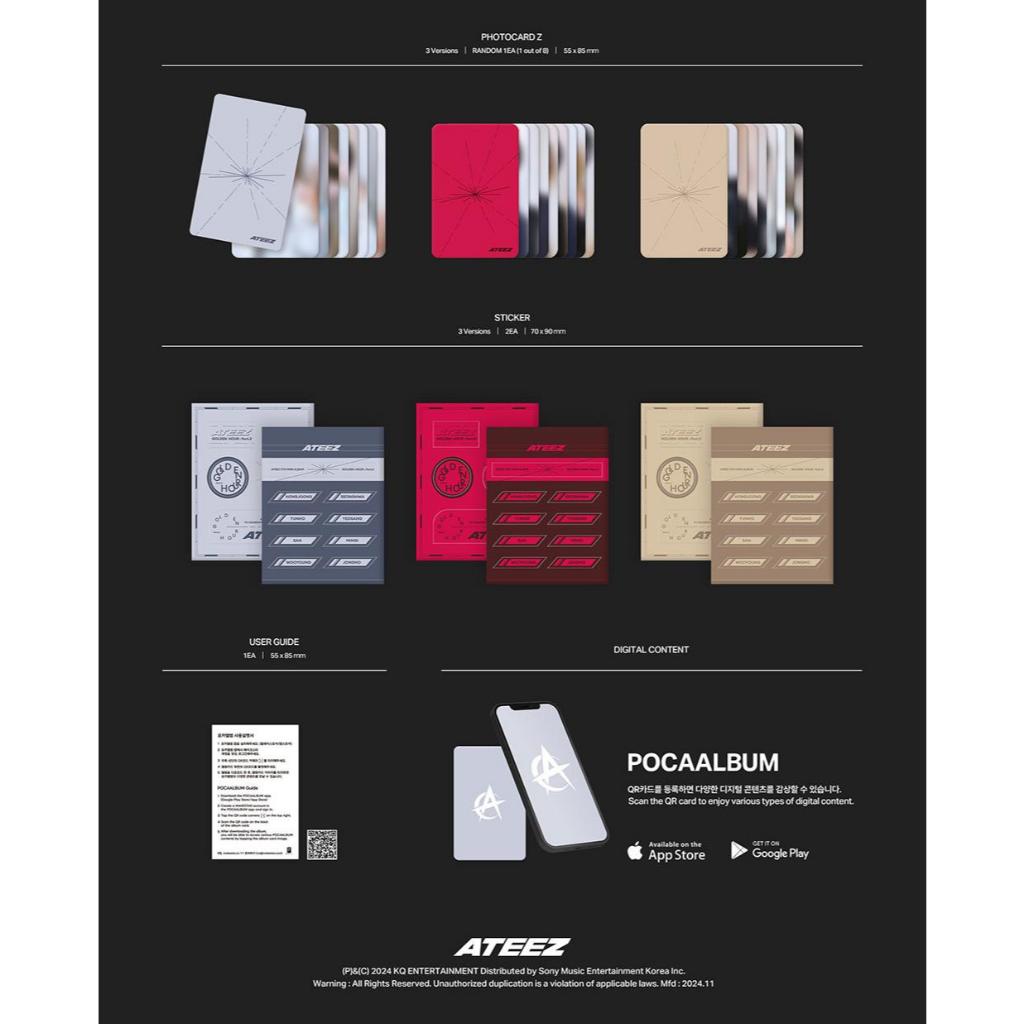 ATEEZ - GOLDEN HOUR : PART.2 - Comprar em K-Line Store