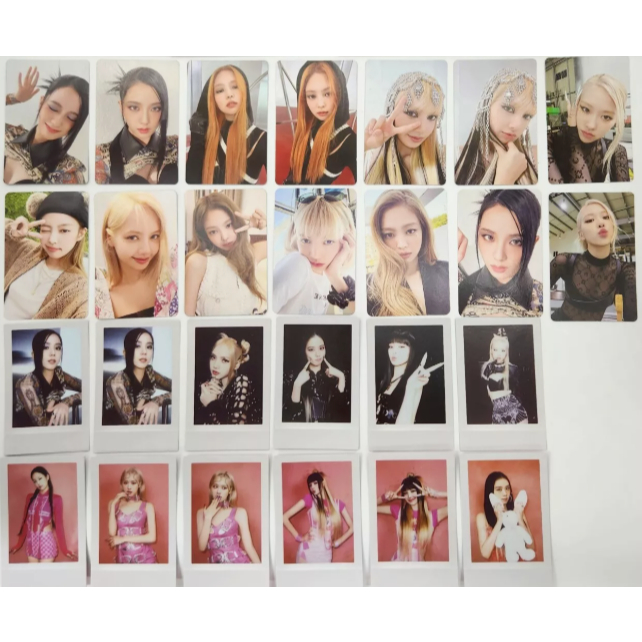 OFFICIAL] BLACK PINK BORN PINK BOX DIGIPACK PHOTOCARD JISOO JENNIE