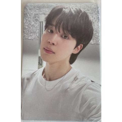 BTS JIMIN FACE LUCKYDRAW Cartão Fotográfico PC M2U SOUNDWAVE