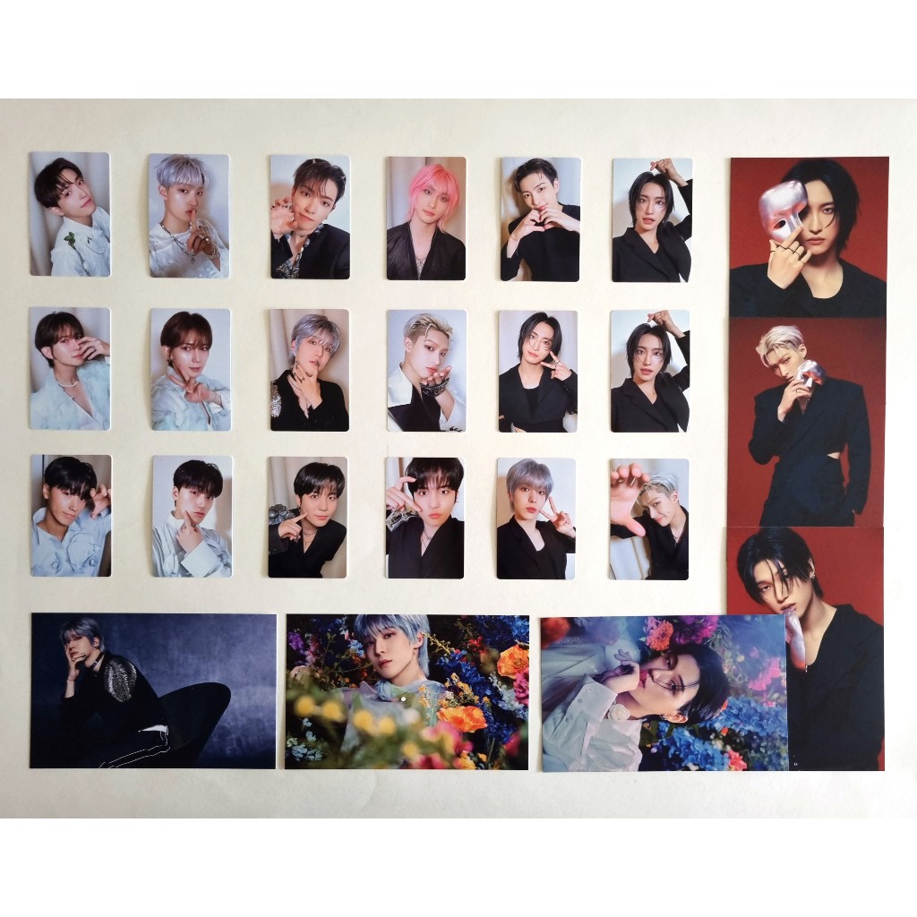Ateez Golden Hour Part . 2 Cartão Fotográfico Oficial Digipack Ver