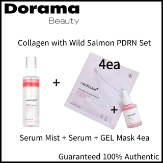 Medicube Salmon PDRN Pink Glutationa Serum Mist 100ml E Seul Collagen Care and Spot