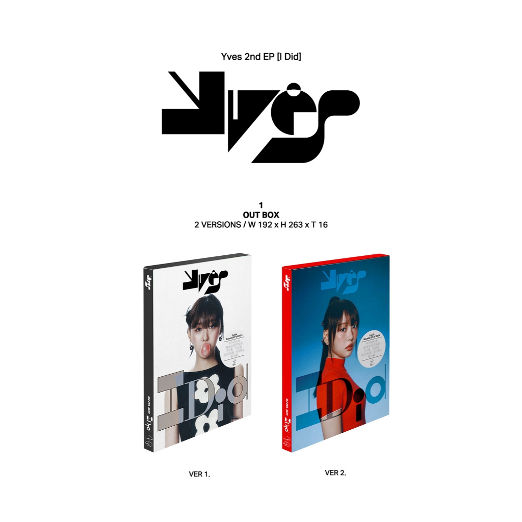 POB] YVES (LOONA) [I DID] EP ALBUM (14th Nov.2024) | Shopee Brasil